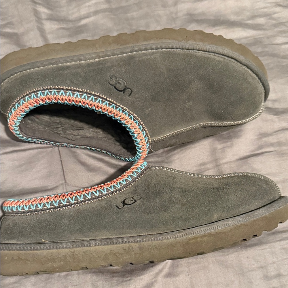 UGG women Gray Slippers